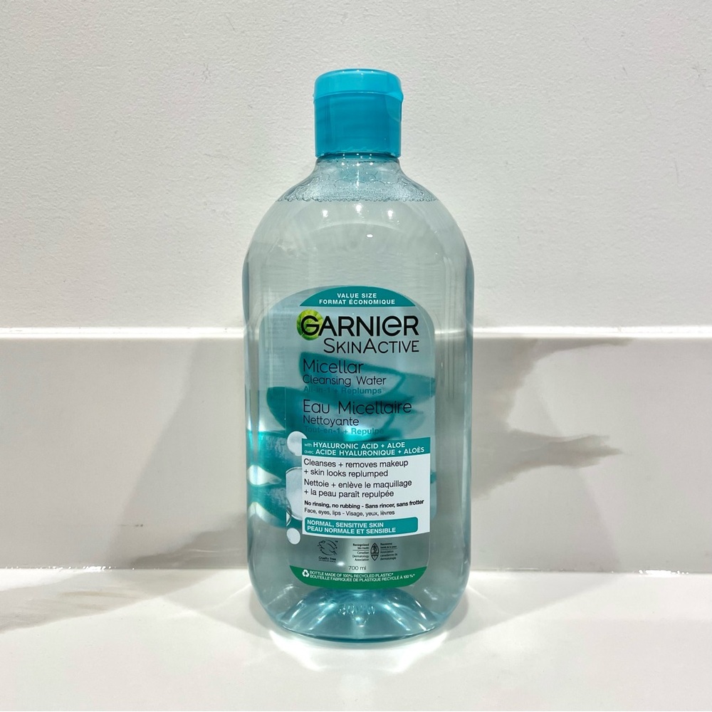 🟤2/$25 NEW Garnier SkinActive All-in-1 Micellar Cleansing Water w/ HA & Aloe